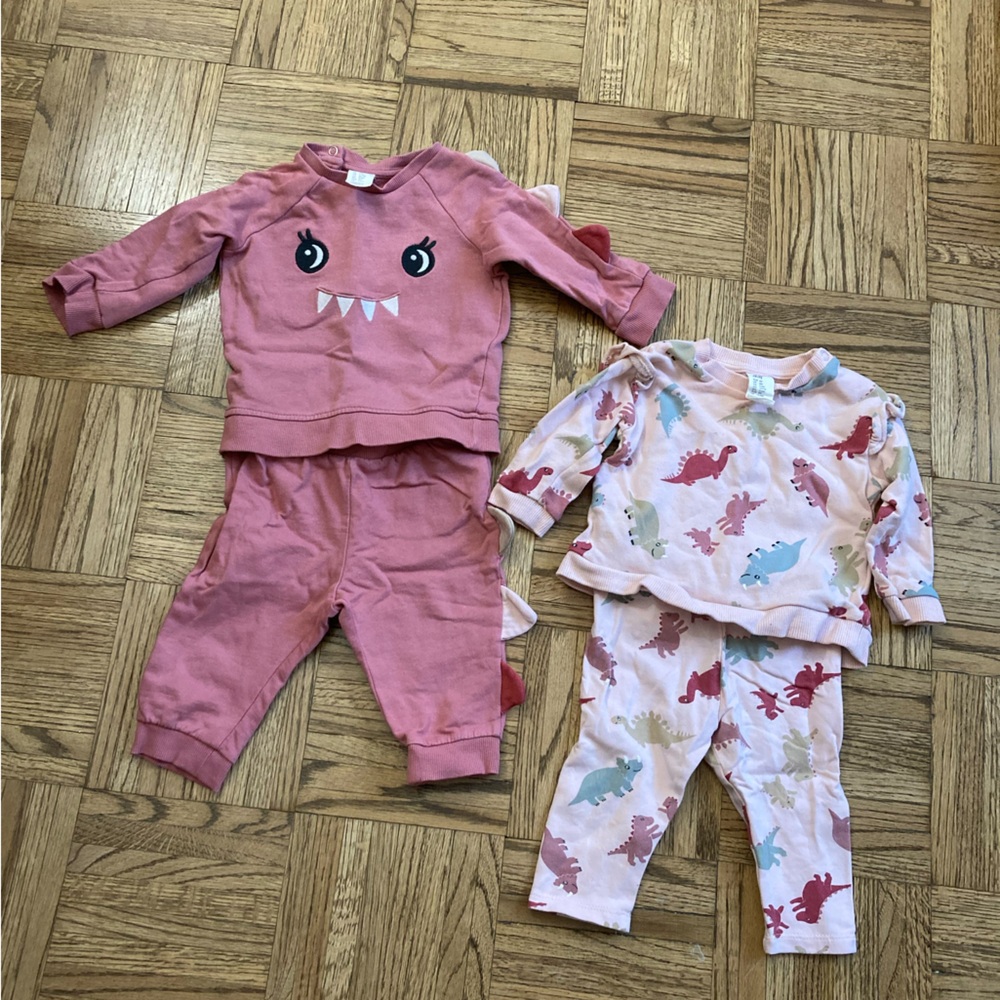 H&M Baby Girl Sweat suit sets